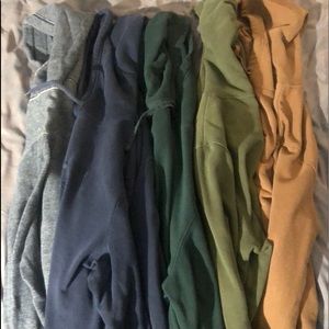 Five hoodies multiple brands Old Navy Polo and Goodfellow
